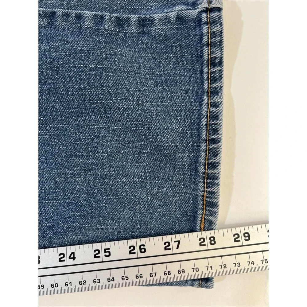 Levi's 285 Denizen Men Blue Denim Relaxed Fit Medium Wash Jean Size 34x 30